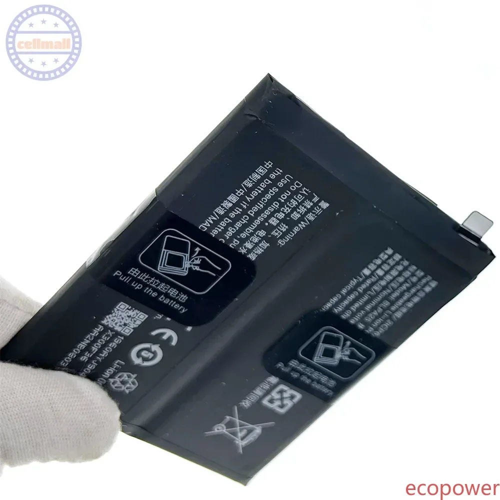 5400mAh Fast Shipping Brand New Battery BLPA25 For ONEPLUS 12 REALME GT 5 PRO mobile Phone Premium Replacement  BatterY+Tools