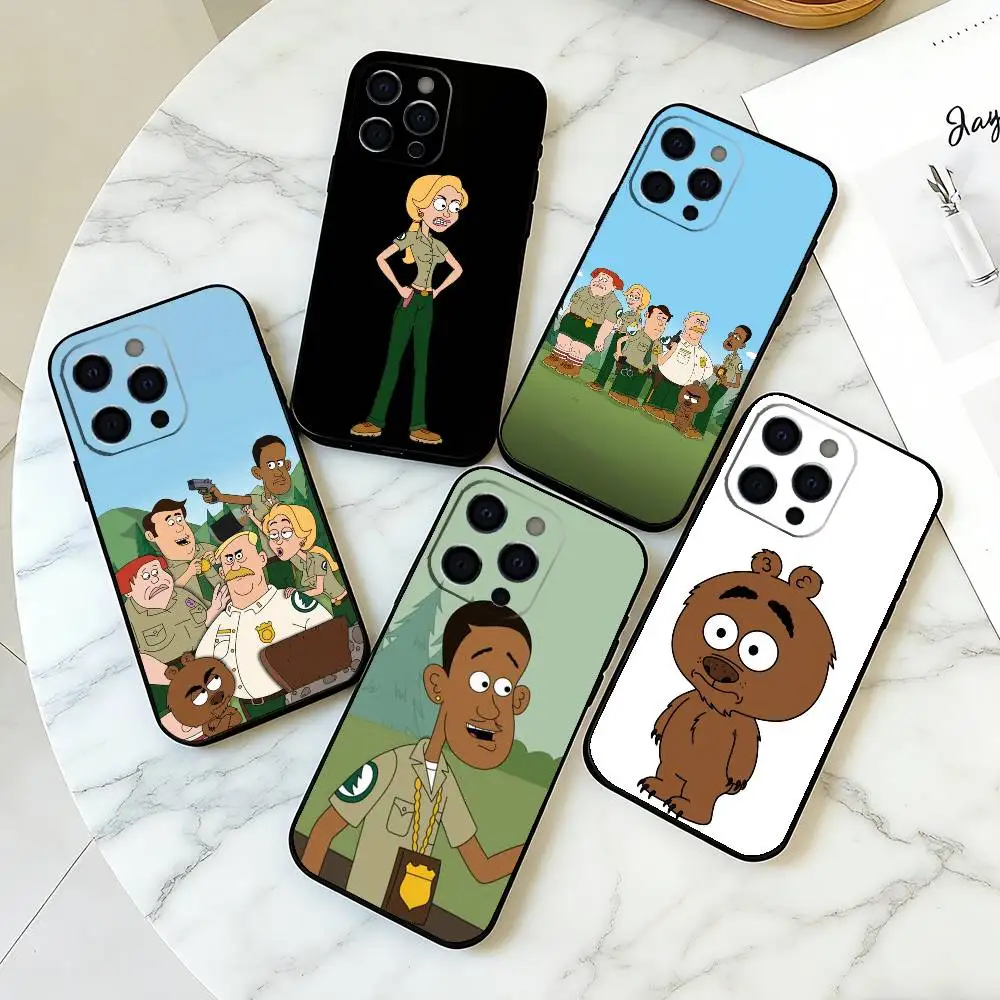 

Comedy animation B-Brickleberry Phone Case Silicone Soft For IPhone 17 16 15 14 13 12 11 X XR Plus Pro Max Plus