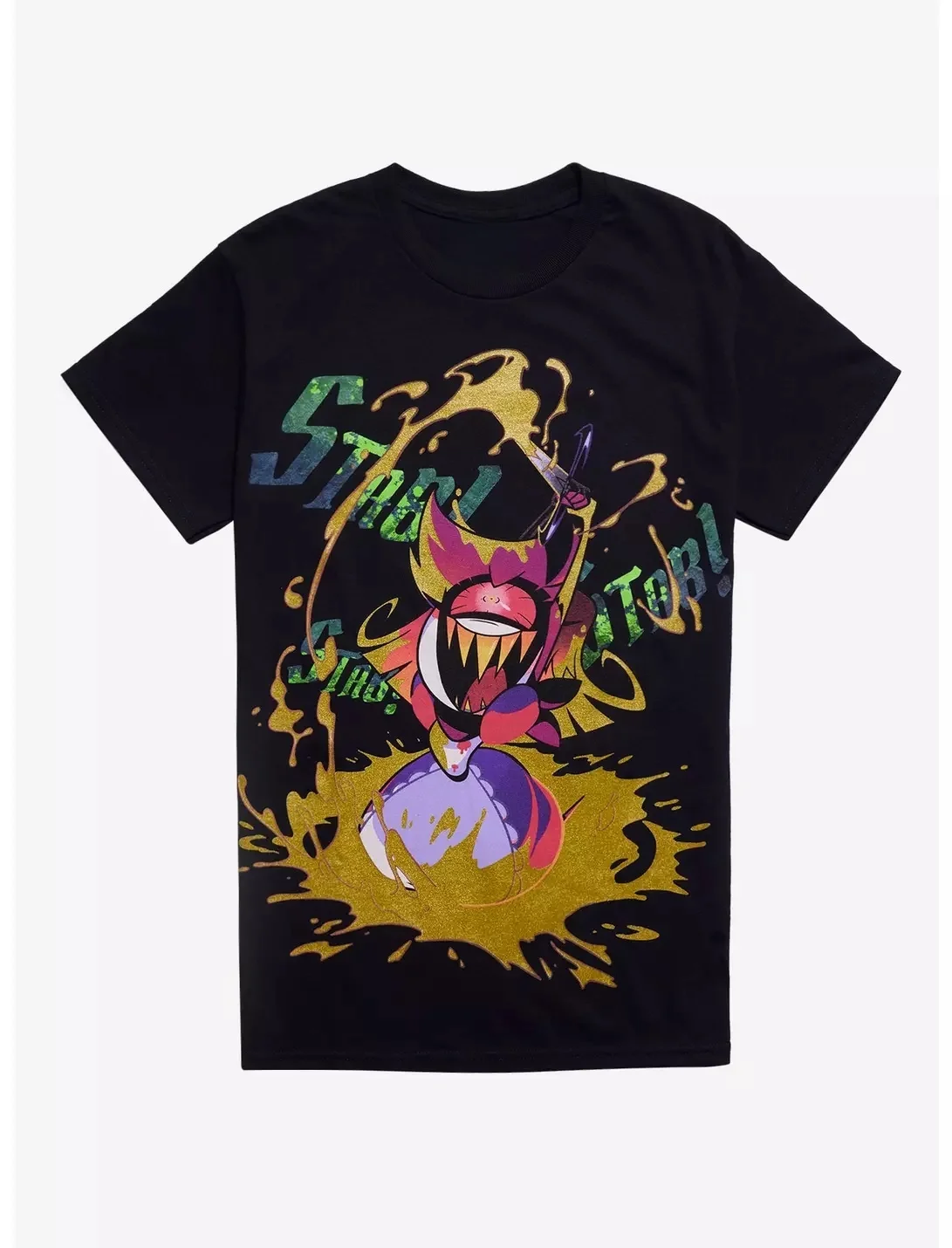 

Футболка с принтом Hazbins Hotel для мужчин, хлопковые футболки большого размера с круглым вырезом и коротким рукавом, модная тенденция, повседневная футболка, идея подарка, одежда