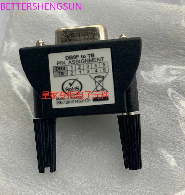 Serial port to 6-position terminal block Mini-DB9F-TO-TB terminal adapter