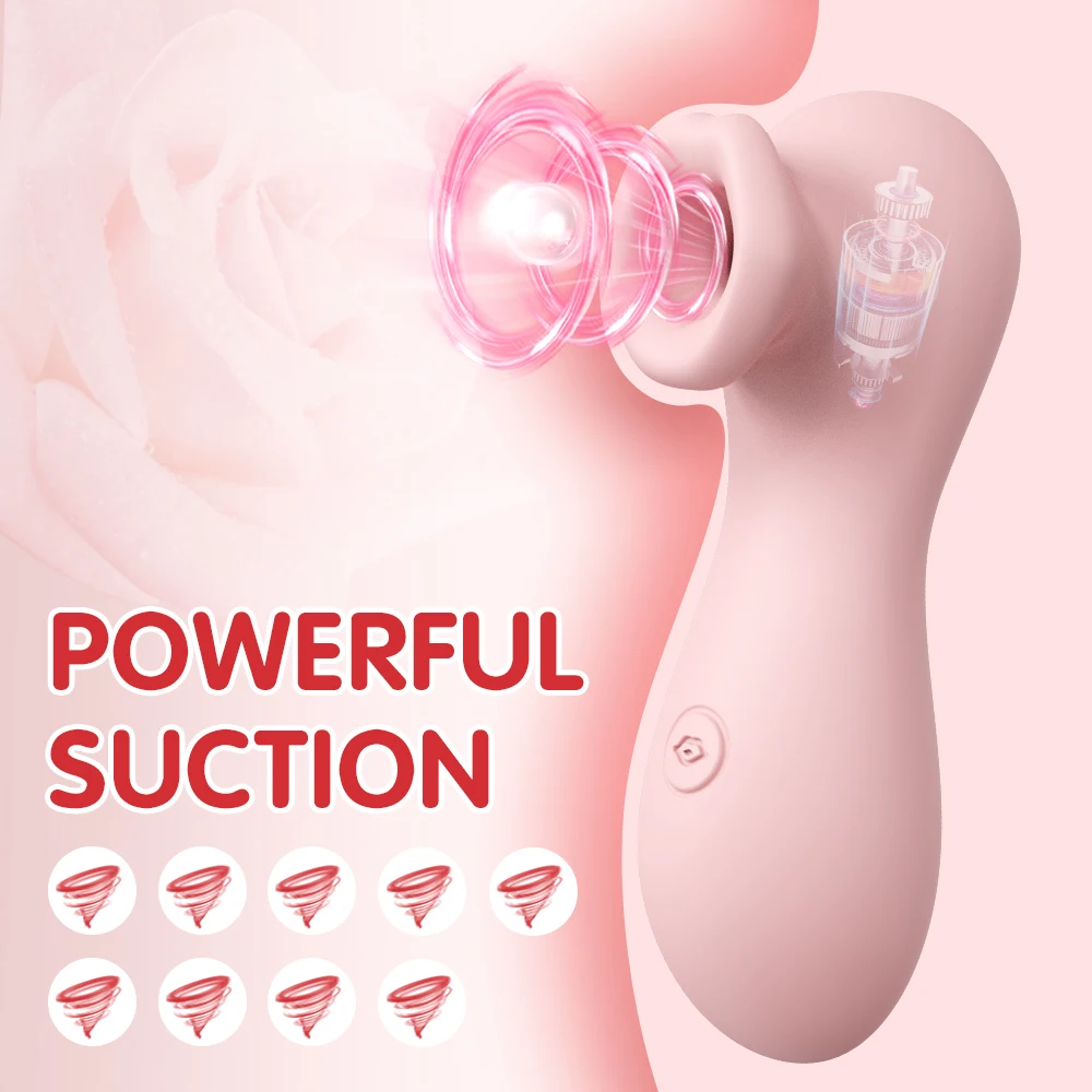 Sex Toys Vibrator Powerful Nipple Clitoris Sucking Stimulator Vibration Massager Masturbation Tools Women Sex Toy Dildo Vibrato - view 3