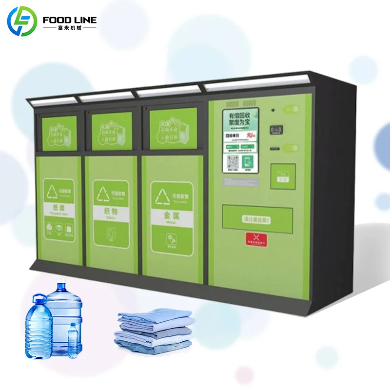Easy-to-clean Reverse Vending Machine Plastic Bottles High-capacity  Water Purifier Reverse Osmosis Vending Machine