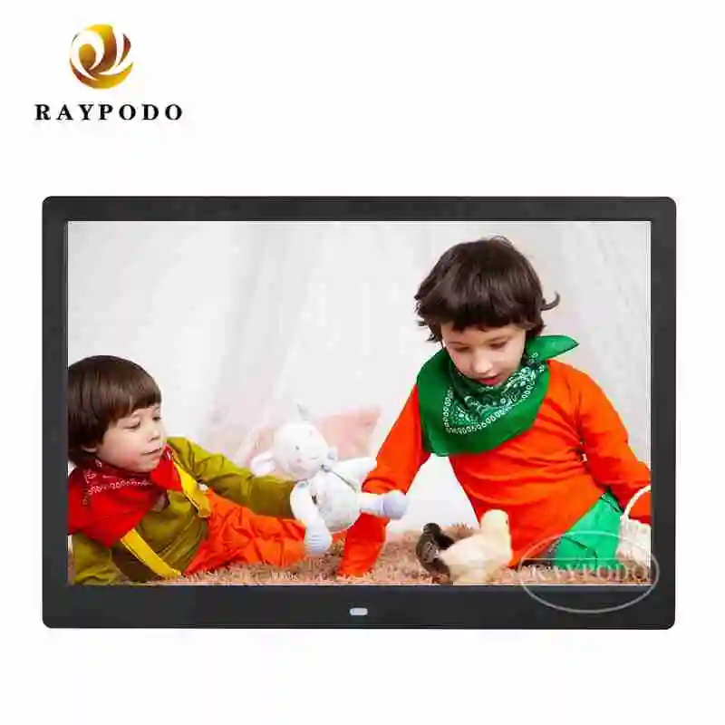 Raypodo 14 Inch Digital Photo Frame Only Sell USD 59 with Black and White Color