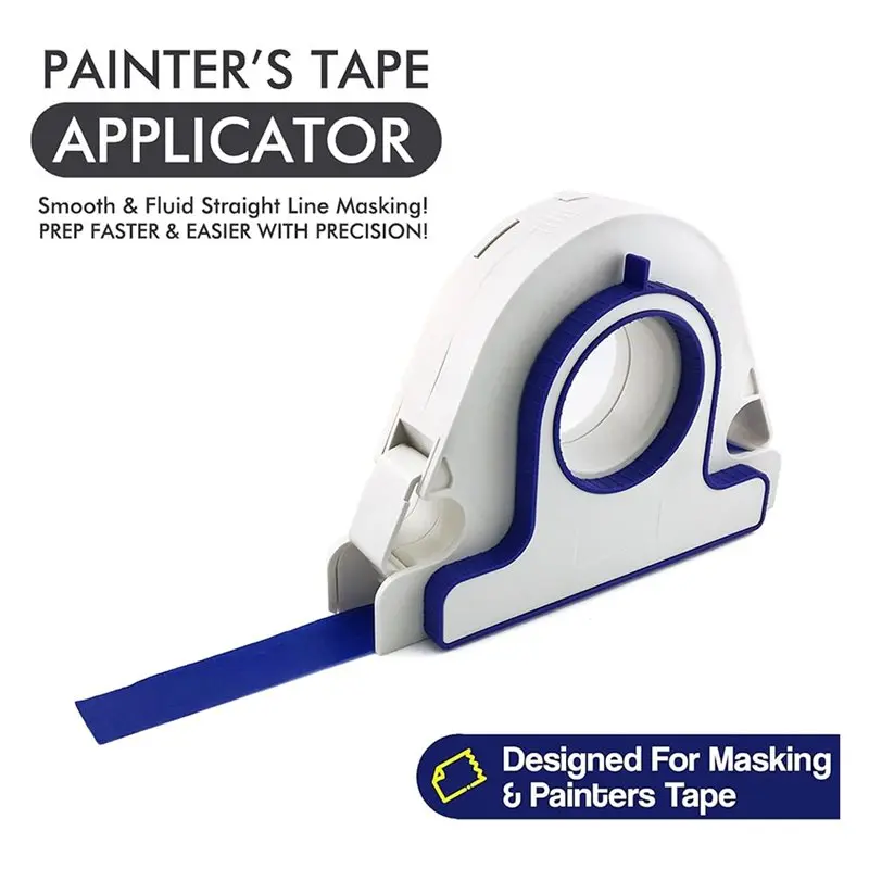 【LAST CHANCE】Painters Tape Applicator, Masking Master, Masking Master Tape Dispenser Paint Tape Applicator Set 5 Rolls Masking
