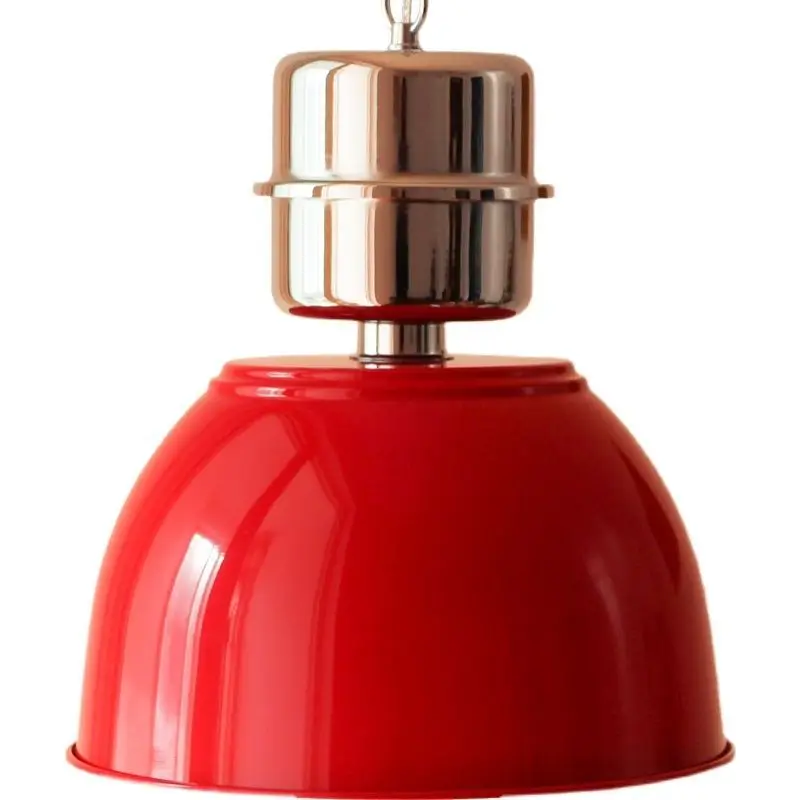 

Industrial style simple restaurant bar coffee living room red chandelier