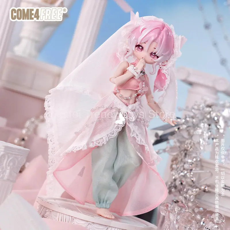 Come4free Bonnie Dress Penny Clothes 8 Points Bjd Doll Exquisite Cute Baby Clothes (Only Clothes) Doll Replace Accessories
