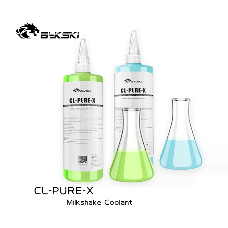 Bykski 500ML Computer Coolant Milkshake Anti-corrosion Thermal Liquid For PC Water Cooling System / Pink White Orange CL-PURE-X