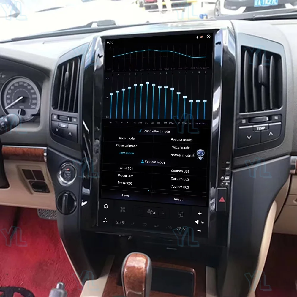 شاشة لمس 16 بوصة لسيارة تويوتا لاند كروزر 200 LC200 2008-2020 أندرويد 13 مشغل وسائط متعددة ستيريو نظام تحديد المواقع والملاحة DSP 4G وحدة WiFi