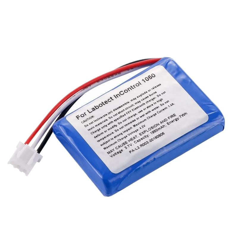 3.7V 1900mAh Battery for InControl 1050 PA‑L2 Carbon Dioxide Tester High Quality Replacement Battery