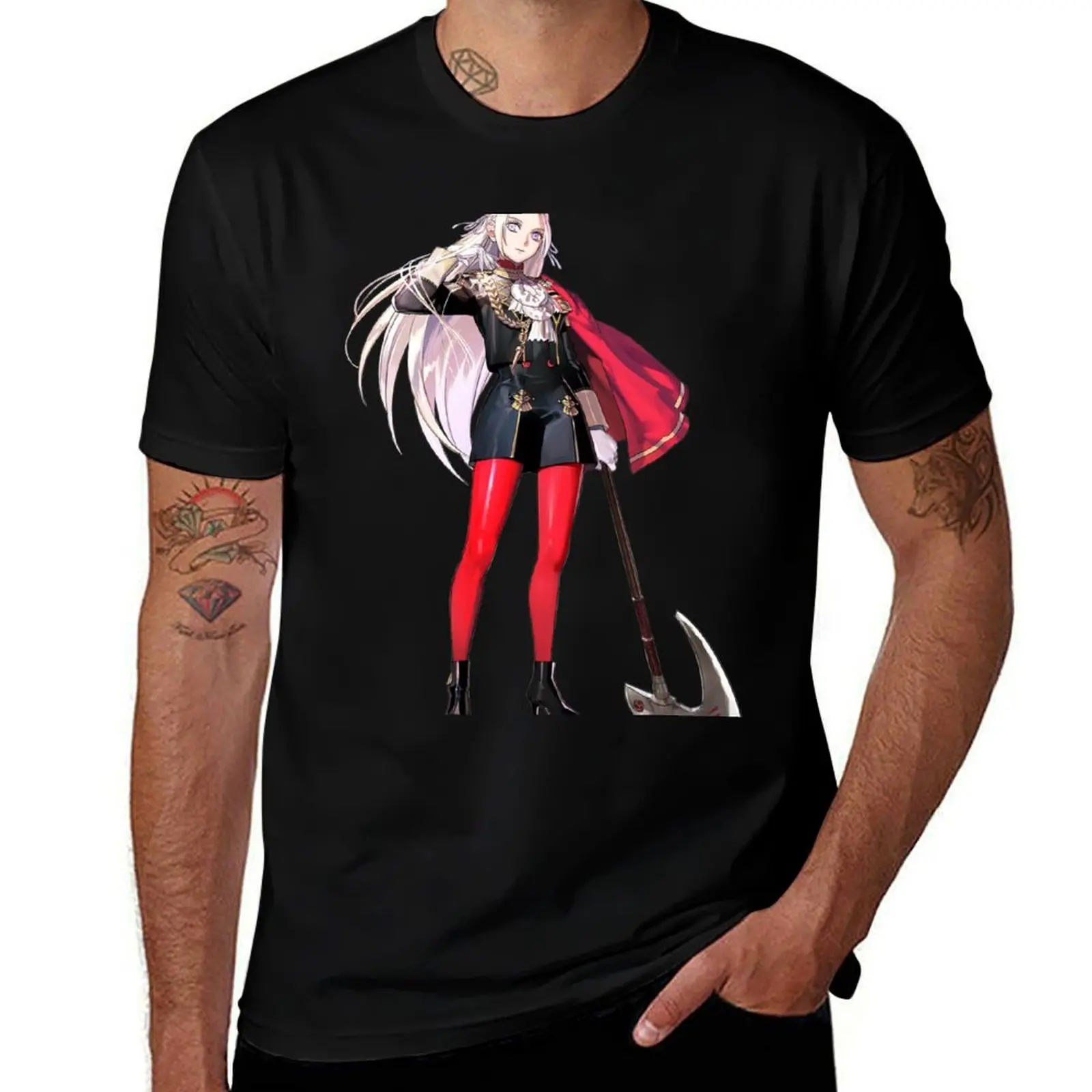 

Edelgard Fire Emblem T-Shirt man graphic t shirt t shirt man casual t shirts designer T-shirt