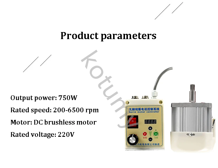 Imagem -05 - Motor de Alta Potência para Costura Industrial Knob Machine Velocidade Ajuste Belt Sander Carpintaria Máquinas Torno