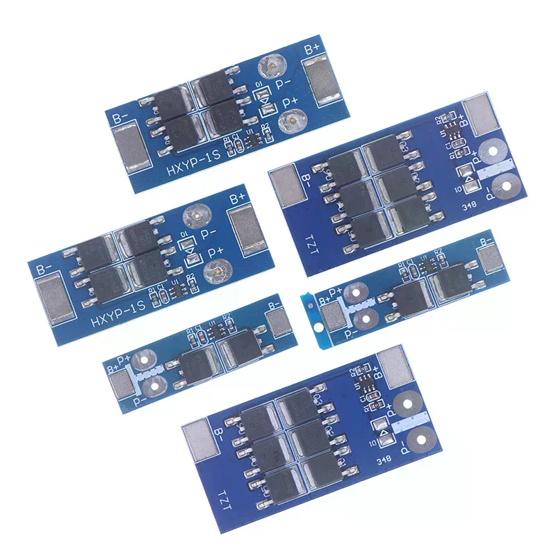 Lithium Battery Protection Board BMS 1S 12A 16A 24A 3.7V LiFePO4 18650 4.2V Charging Voltage/Short Circuit/Overcharge Prevention