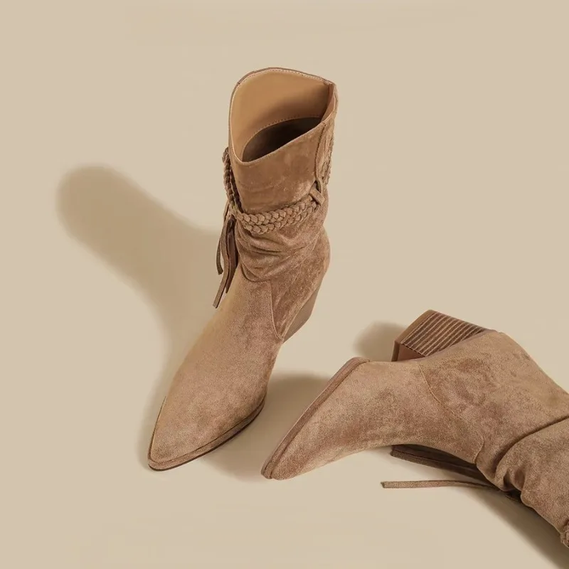 Women High Heels Bo… - image