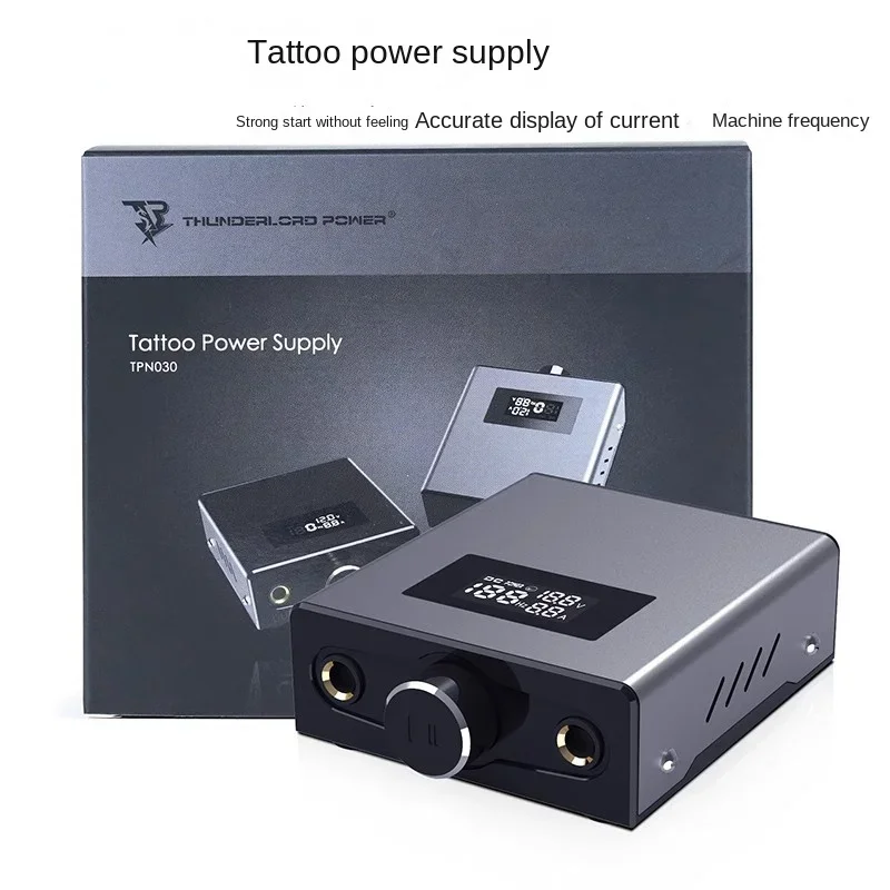 New LED Mini Tattoo Machine Power Hook Pedal Tattoo Equipment Tattoo Tips Pigment Transformer