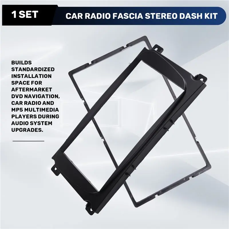 Installation Trim Facia For 2 Din Car Radio Stereo Dash Kit For Ford Focus Mondeo C-Max Facia Panel DVD Navigation-X59A
