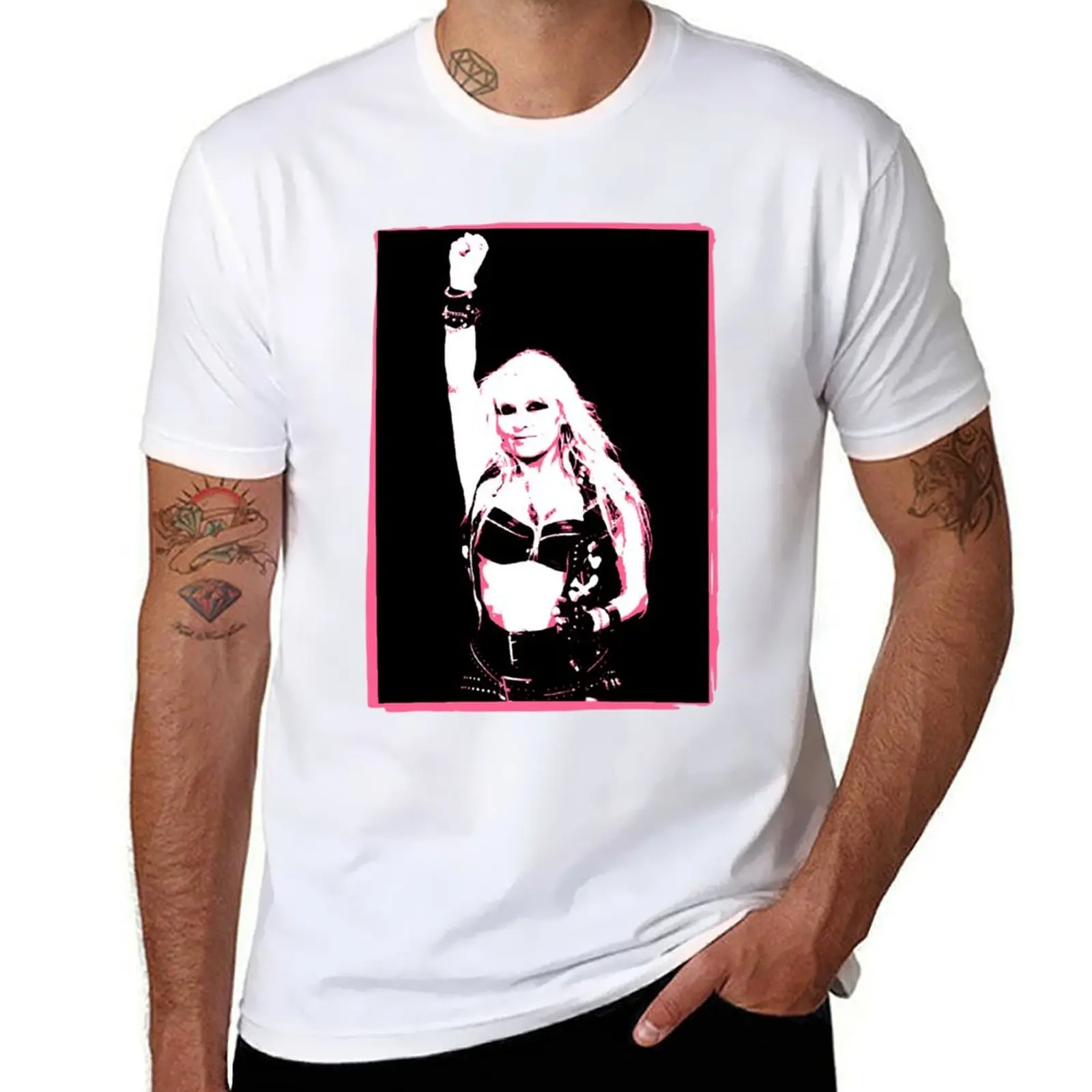 

Warlock Pesch - Doro T-Shirt Lightweight Gym Training T-Shirt