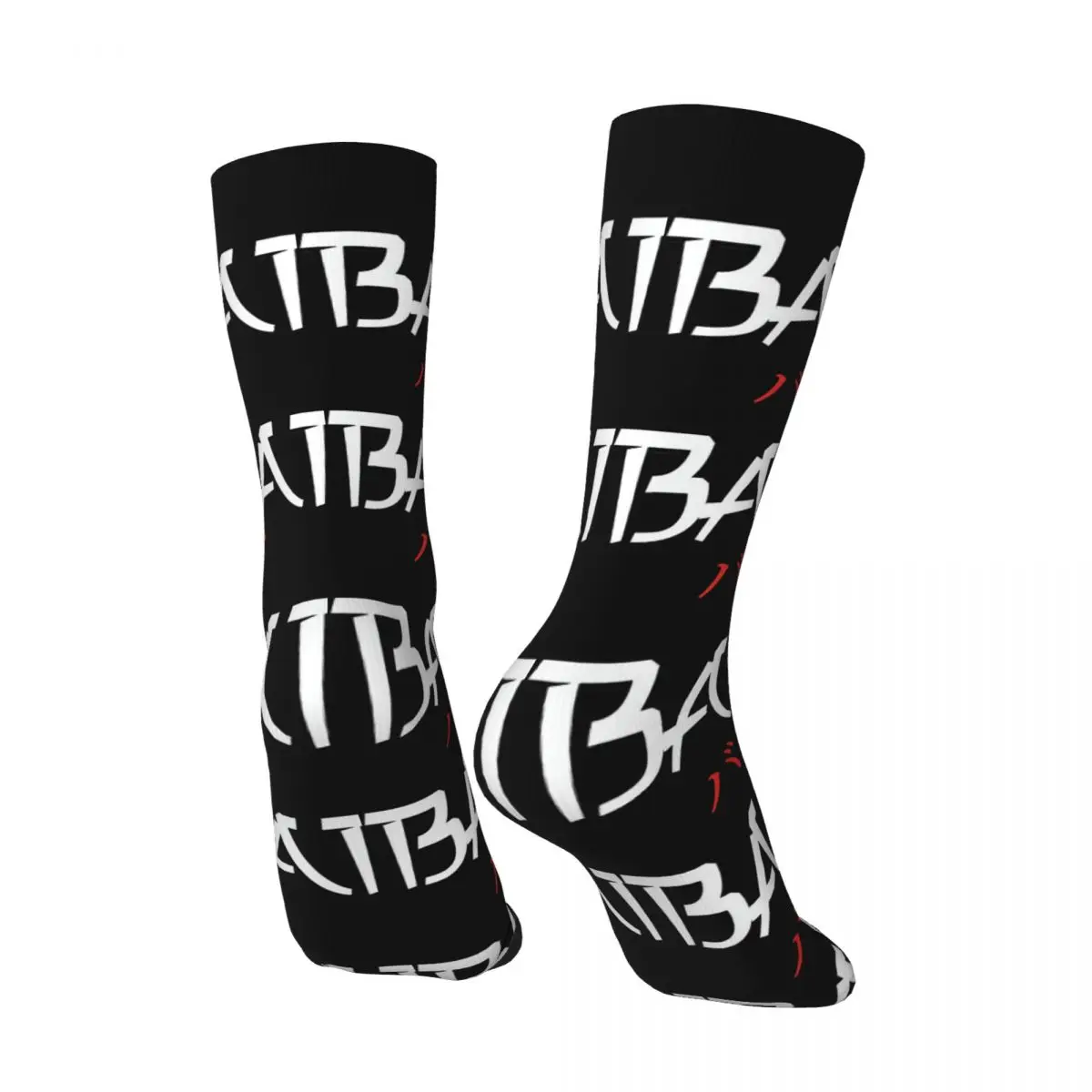 Crazy compression Sock for Men BANKAI Hip Hop Harajuku Shinigami, Japanese anime Happy Quality Printed Boys Crew Sock Casual