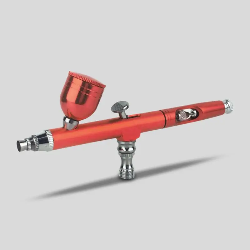 Tác Động Kép Trọng Lực 0.3Mm Vòi Xịt Bình Bơm Phun Trang Trí Bánh Sơn Móng Tay Nghệ Thuật M4YD