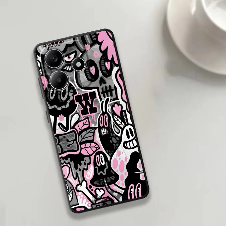 

Trendy Fashion Patterns Phone Cover Case for Xiaomi Redmi Note 15 12 11 10 A4 14C 13 14 Pro Plus A5 A7 Pro K80 12C 13C 9 8 A2