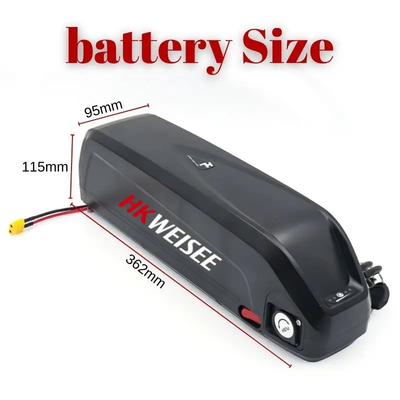 For Hailong 36/48/52V 15Ah 20Ah Battery，for Bafang Motor、E-bikes & Electric Scooters Hailong Battery Powerful long-lasting power