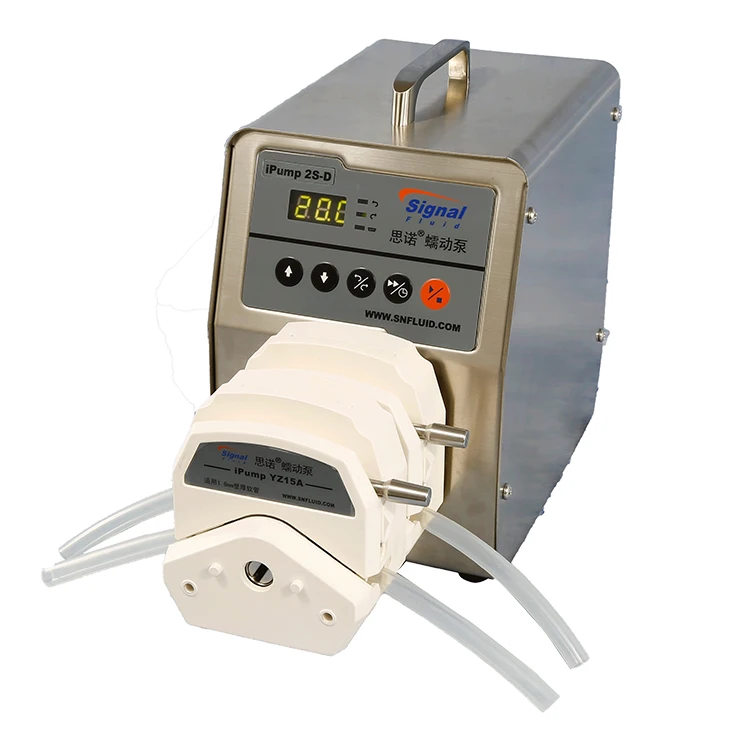 

High Flow CE Certified High Quality Silicone Tube Intelligent Peristaltic Pump