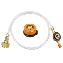 Propane Refill Adapter Outdoor Gas Stove Camping Gas Cylinder Filling Adapter Butane Refill Gas Tank Equipment Camping Supplies