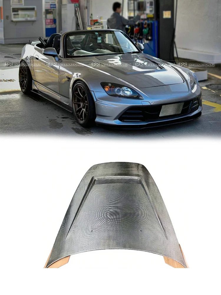 

Для Honda S2000 Racing Style передний вентилируемый капот - внешний компонент аэродинамического охлаждения