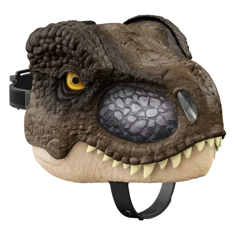 

Jurassic Dinosaur Mask with Opening Jaw Realistic Texture and Color Nose Opening and Secure Strap Ages 12 and Up