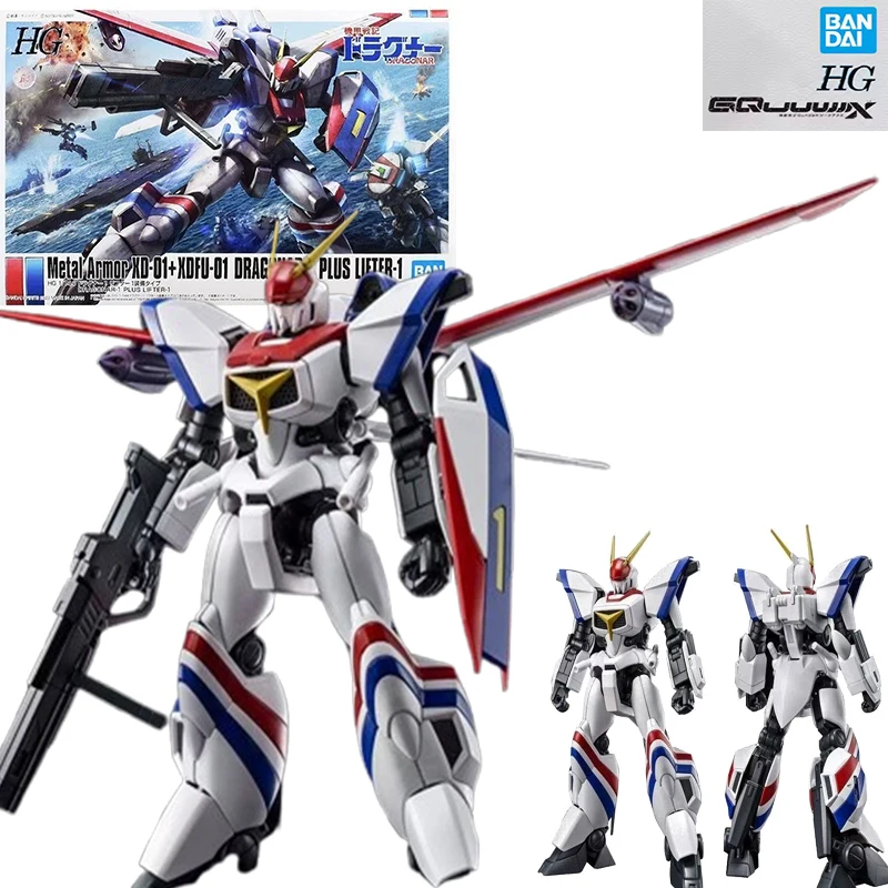 

Оригинальный комплект модели Bandai Gundam, аниме HG 1/144, металлическая броня XD-01 + XDFU-01 DRAGONAR-1 LIFTER-1, экшн-фигурки, игрушки, подарки для детей