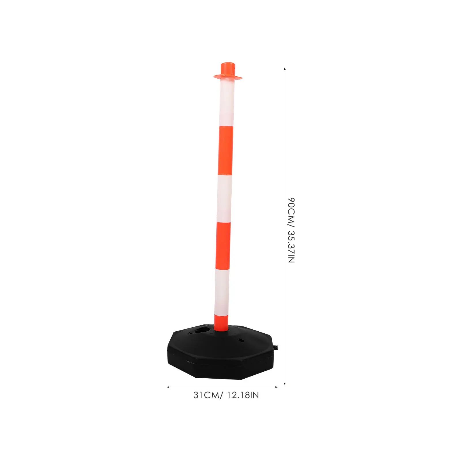 Road Warning Column Water Fillable Elastic High Visibility Anti Collision Traffic Barrier Traffic Safety Column