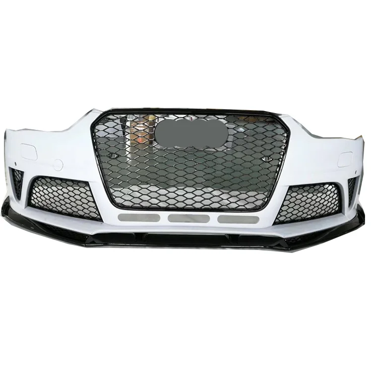 

Factory Price A4 Upgrade to RS4 B8.5 Body Kit Front Bumper with Grille for Audi RS4 Car Bodykit 2013 2014 2015 2016
