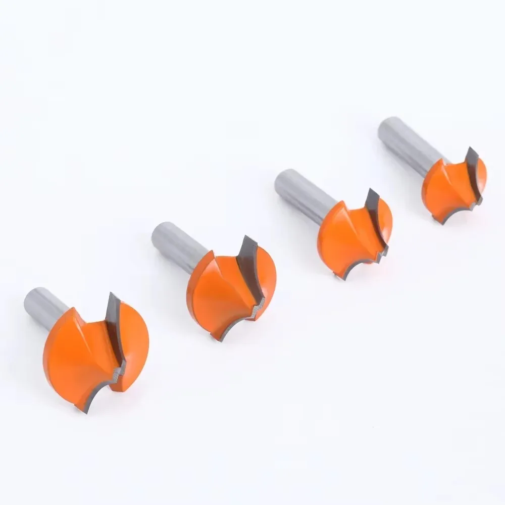1PC 8MM Shank Milling Cutter Wood Carving Opening Carving Engraving Machine Milling Cutter  Solid Router Bit Carbide