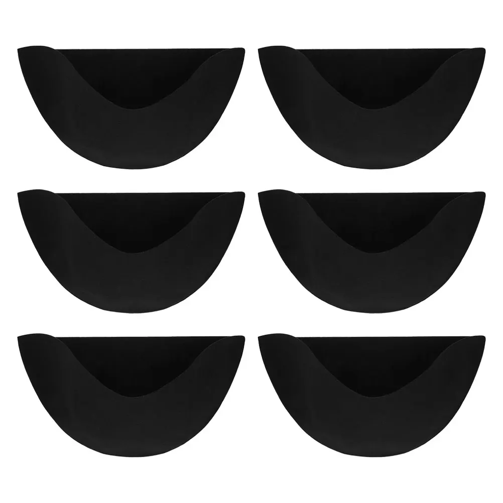 

6Pcs Planter Liner Half Round Fabric Soft Breathable Flower Pot Basket Liners Reusable Hanging Basket Inserts for Garden Balcony