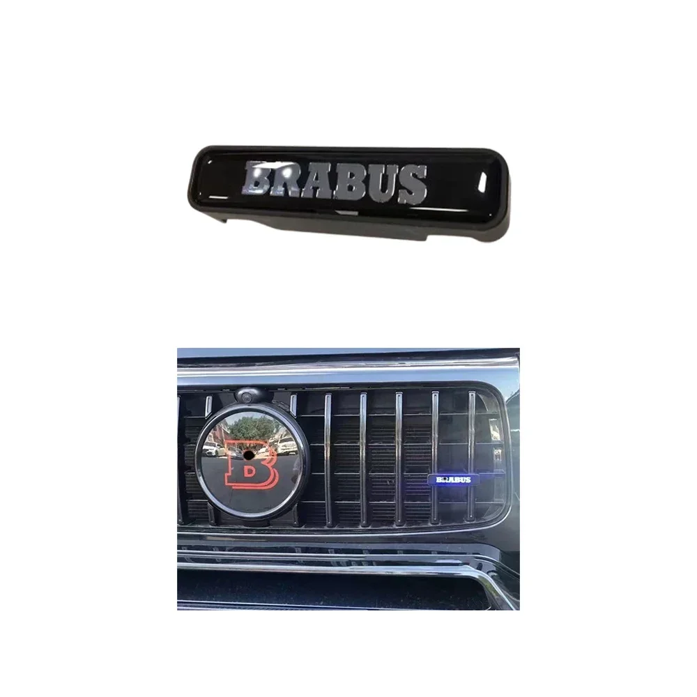 

AMG B Style Grill Logo Led Luminous Bra-bus Emblem Grill Logo Small For Mercedes Benz G350 G500 G550 G63