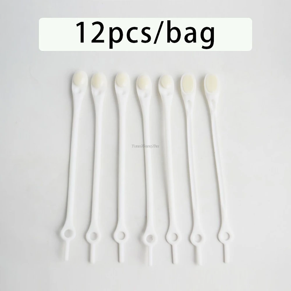 12-pack Laceless siliconen elastische veters rubberen veters volwassen kinderen luie kant gratis veters one size veelzijdig past op de meeste schoenen