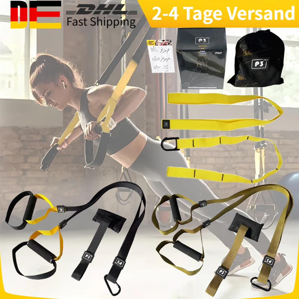 P3-trx معلقة التدريب الفرقة المنزل استخدام جهاز المقاومة شنقا سحب حبل اليوغا اللياقة البدنية الفرقة اللياقة البدنية تعليق ممارسة حزام #1