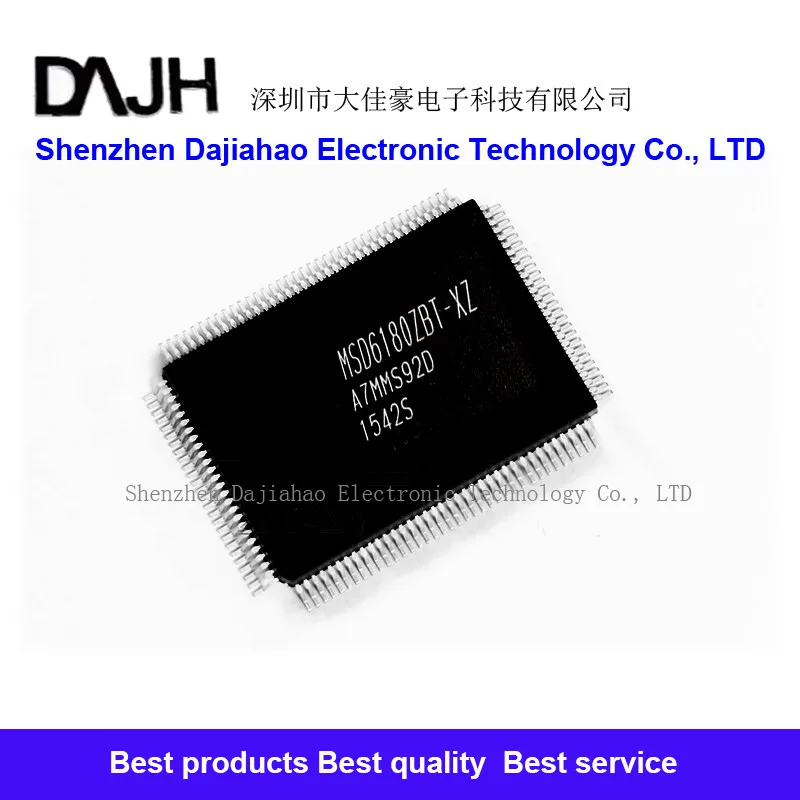 1 ชิ้น/ล็อต MSD6180ZBT-XZ MSD6180 MSD6180ZBT QFP ชิป ic ในสต็อก
