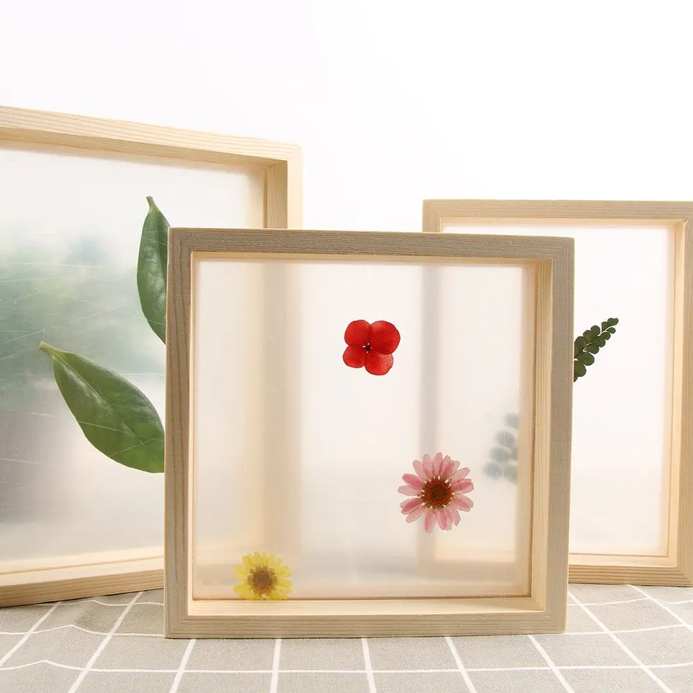 DIY Wedding Decor Fashion Vintage Picture Holder Plant specimen Photo Frame Wooden