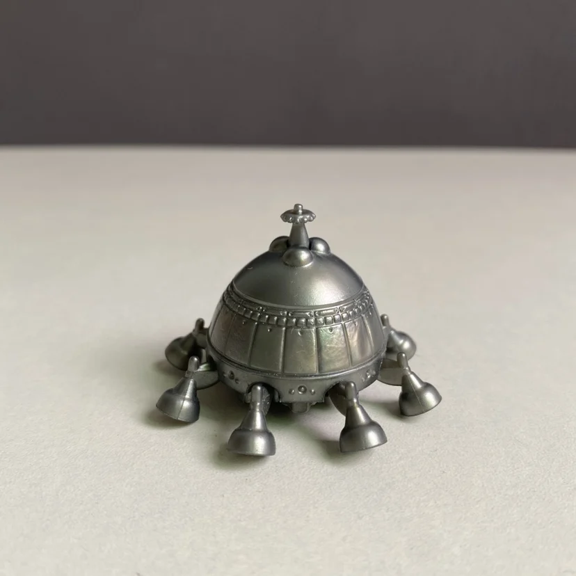 ES. El Ufo extraterrestre, nave espacial - Figura de juguete, modelo de figura de acción, pieza de exhibición