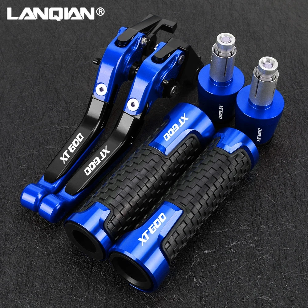 

FOR YAMAHA XT600 XT600E TENERE XT600 E/ZE xt 600 Motorcycle Foldable Brake Clutch Levers 7/8'' 22mm Handlebar Handle Grips Ends