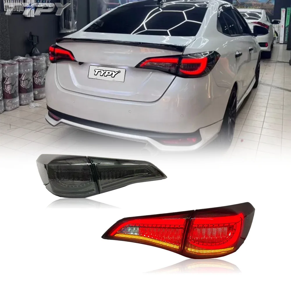 

Full LED module upgrade start dynamic highlight steering brake reverse tail light assembly for TOYOTA VIOS 2018-2023