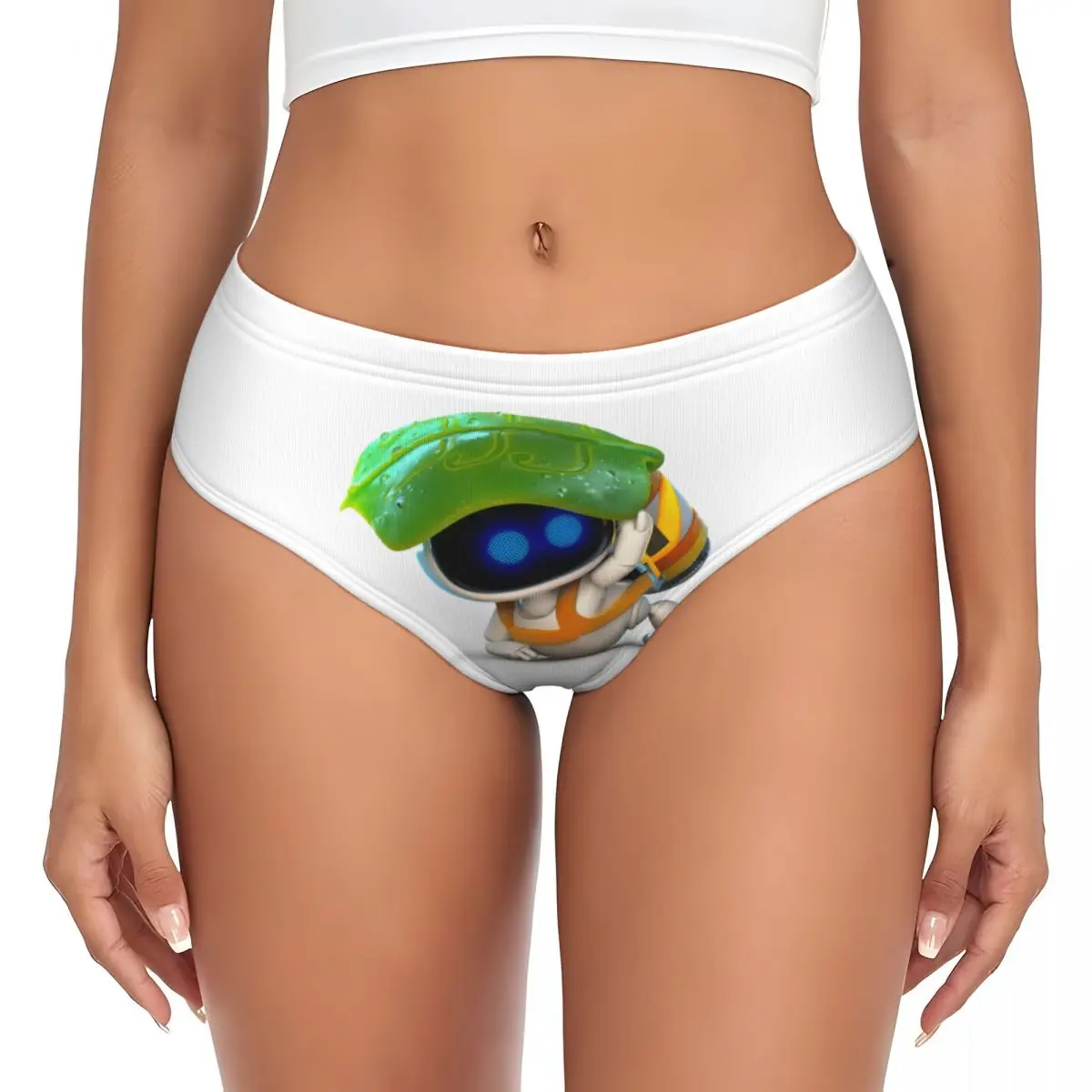 

Пользовательские трусы для видеоигр Astroes Botds, нижнее белье, женские дышащие эластичные трусики