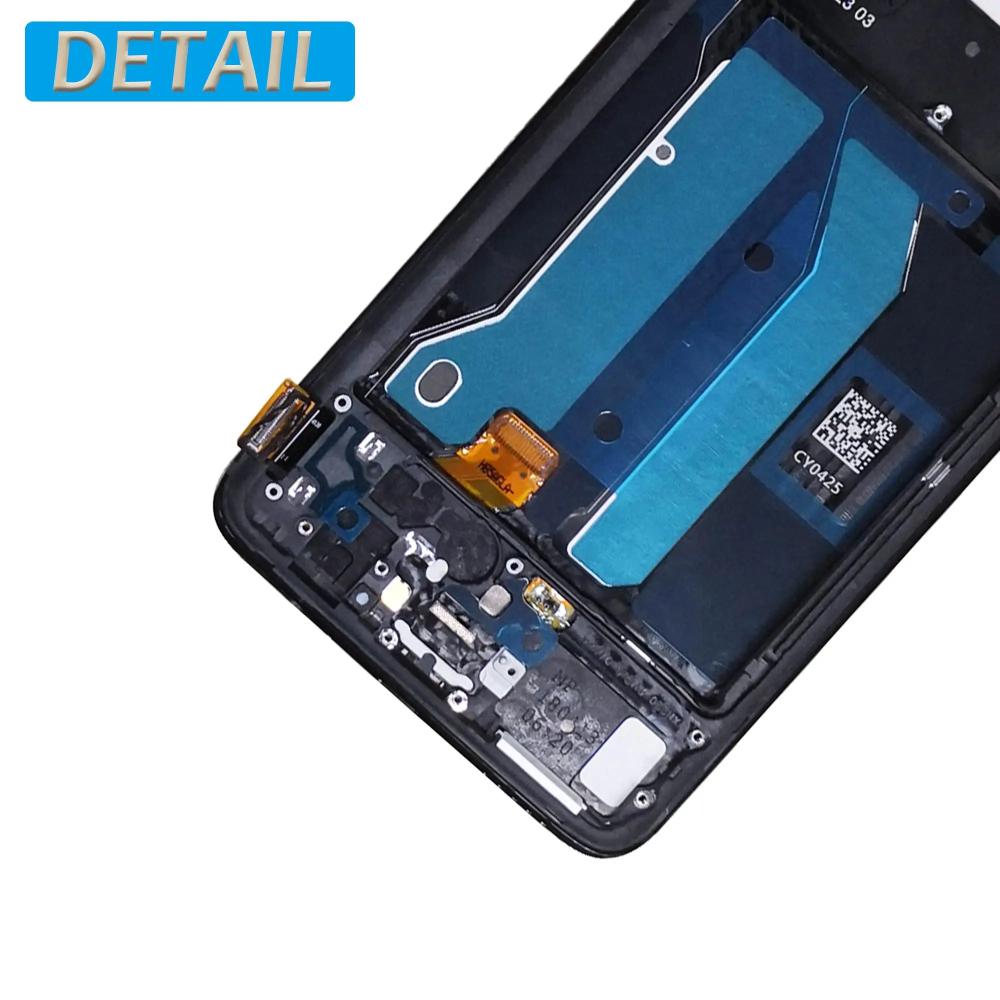 New LCD Display Compatible For OnePlus6 OLED A6000 A6003 Replacement Touch Screen Digitizer Full Assembly Parts with Frame+Tools