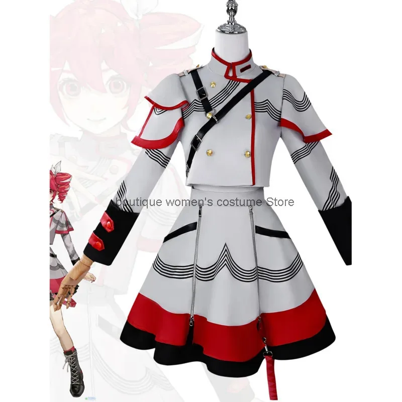 كوس زي الهالوين التأثيري أنيمي المعبود الافتراضي نغمة ثقيلة تأثيري أنيمي لعب الأدوار زي مجموعة كاملة Jk Unifo #1