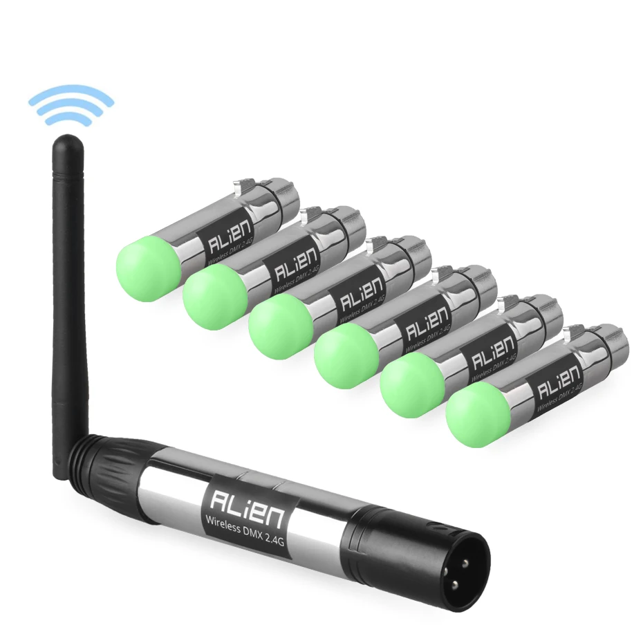 ALIEN DMX512 Dfi Controller 2.4G Draadloze Zender Ontvanger Voor Disco DJ Party Bar Stage Par Moving Head Beam Laser Verlichting - afbeelding 1