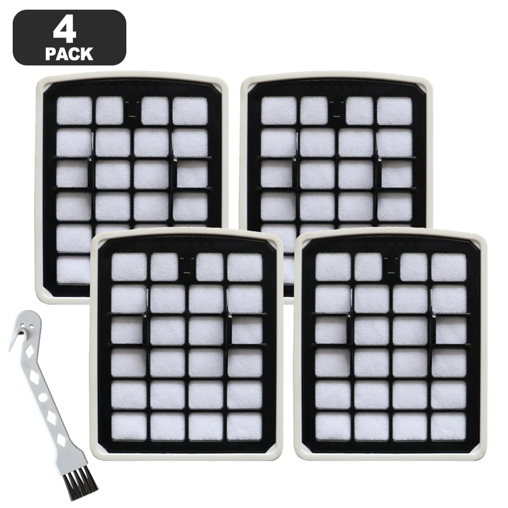 2/4 HEPA Sponge Filters For Eureka For Apollo V18C01A-200 AK9/AK10 For Midea VCS41S160 VCS42S200 VCC18C Vacuum Cleaner Filters