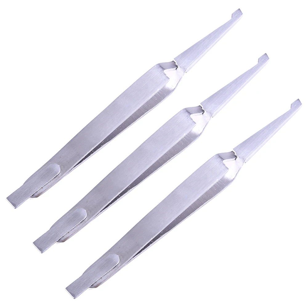 5 Teile/los Zahnmedizin Halterung Pinzette Halter Gezahnt Zahnarzt Instrument Edelstahl Kieferorthopädische Forcep Zange Für Dental Werkzeuge – Detail 6