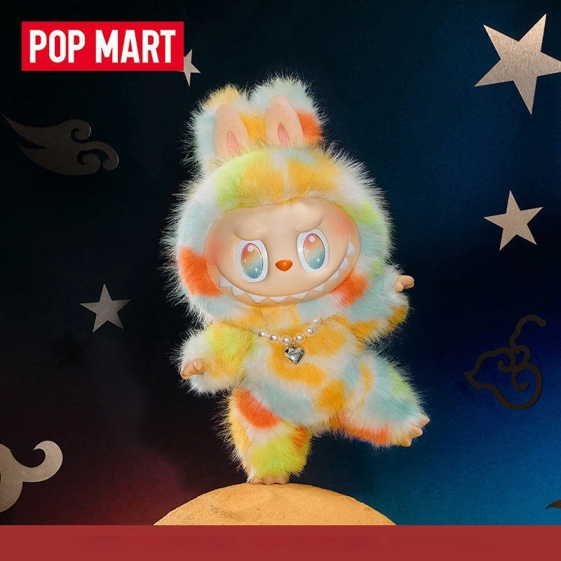 

POP MART THE MONSTERS Rock The Universe: Виниловая плюшевая кукла, красочная пушистая мягкая игрушка для коллекционеров, фанатов аниме и любителей игрушек