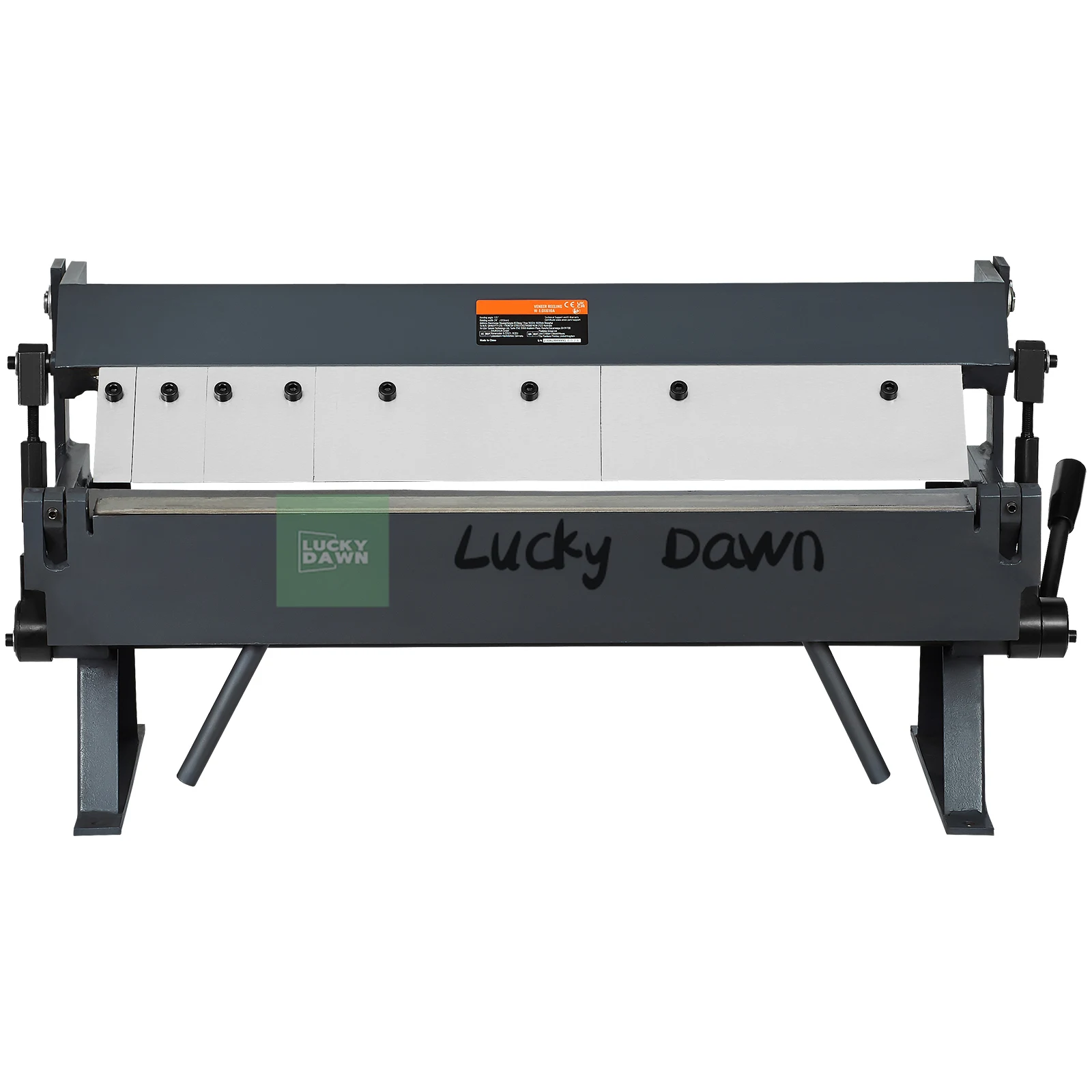 24In/36In/48In Box and Pan Brake Portable Metal Bender 0-130 Degrees Sheet Metal Bending Brake for Metal Bending