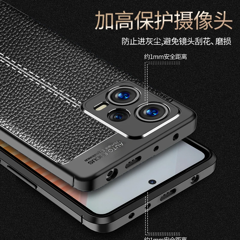 For Xiaomi Poco X5 5G Case For Poco X5 5G Cover Capas Shockproof Armor Phone Bumper TPU Soft Leather Fundas Poco X 5 X5 Pro 5G